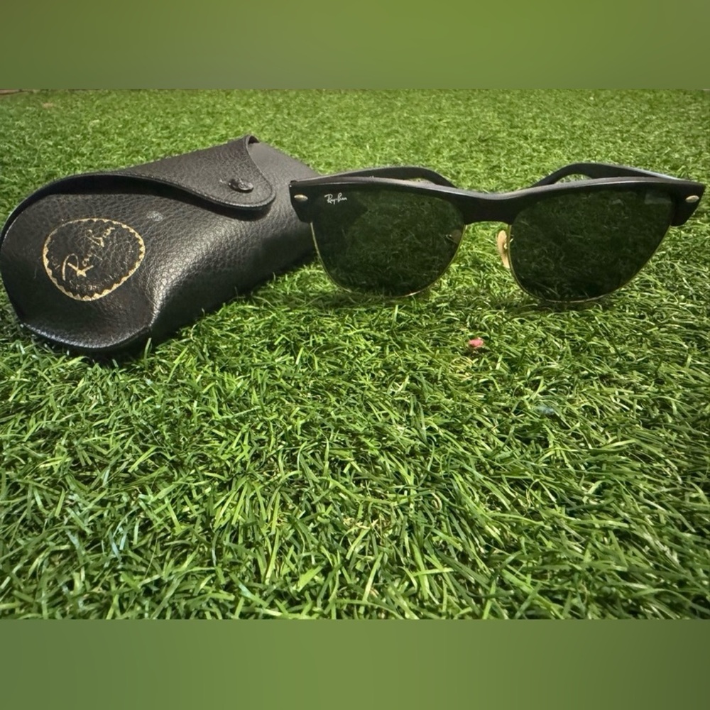 Oversized Raybans Clubmasters
